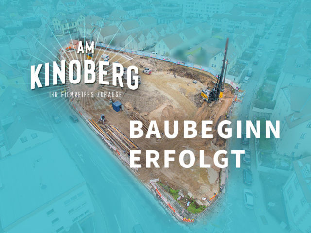Baubeginn Am Kinoberg | Wohnungen Röthenbach | BERGER GRUPPE